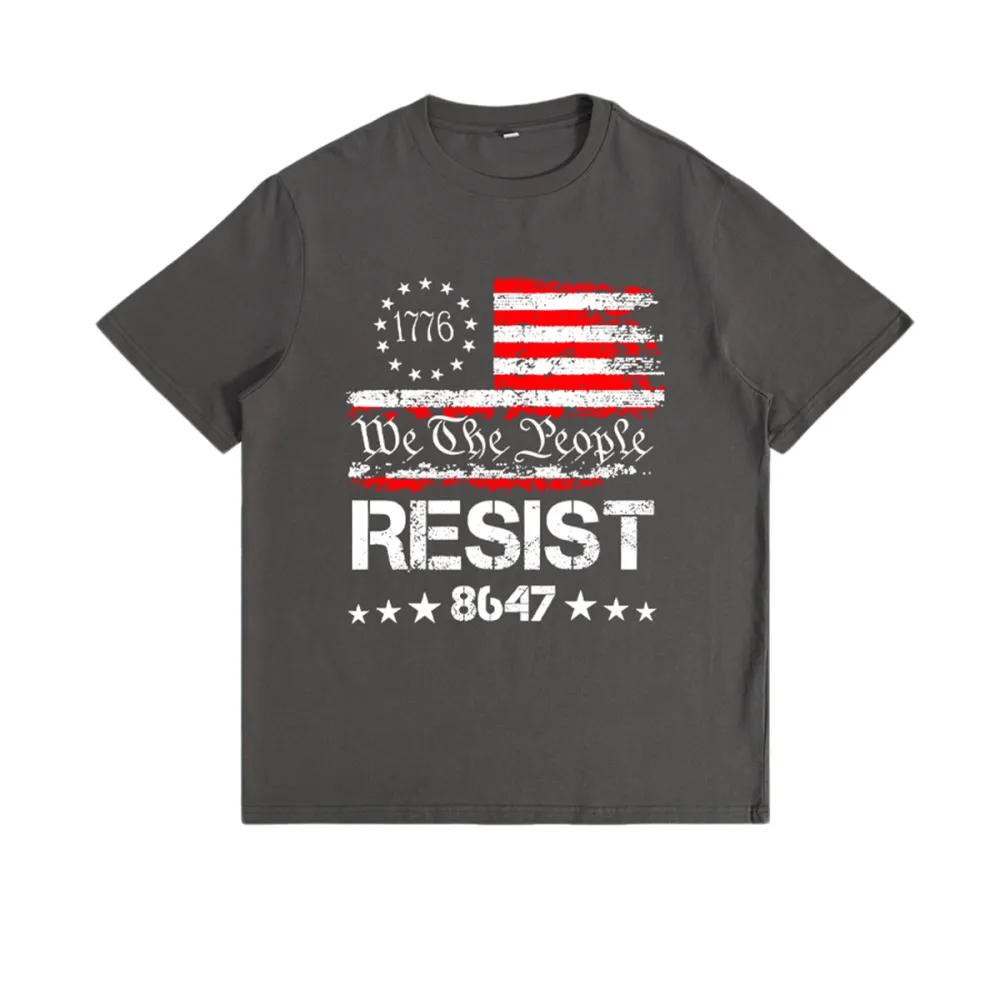 Official 1776 We The People 8647 Resist T-Shirt