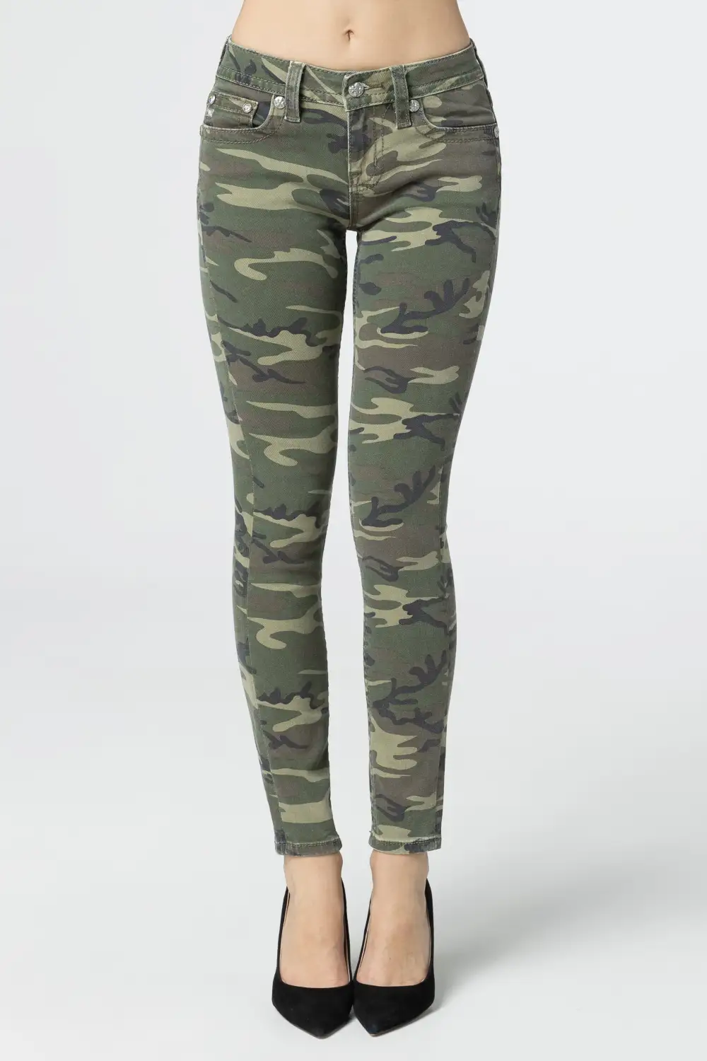 Camo Wings Skinny Jeans