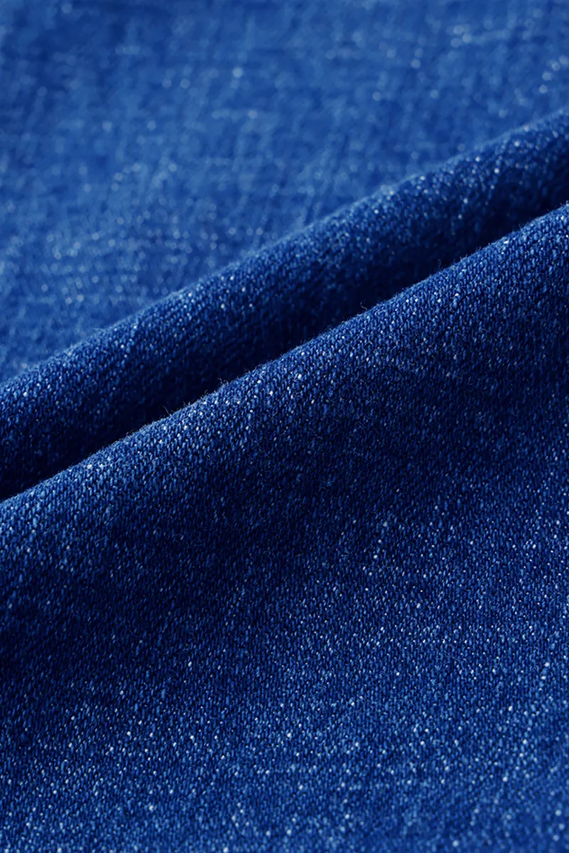 Multi Pocket Mid Rise Bootcut Jeans Without Belt