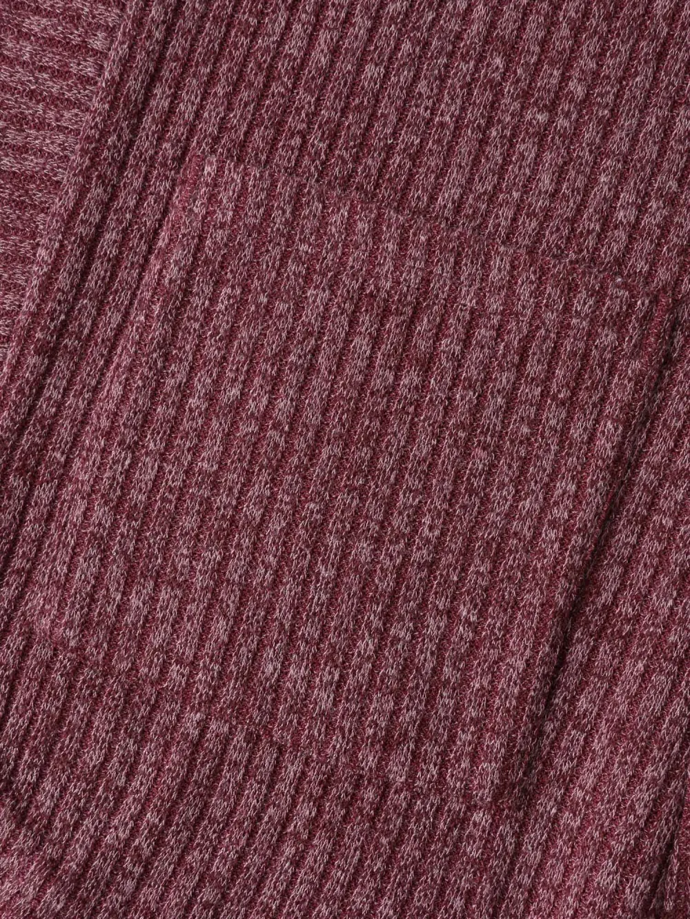 Heather Stretchy Textured Pockets Cardigan