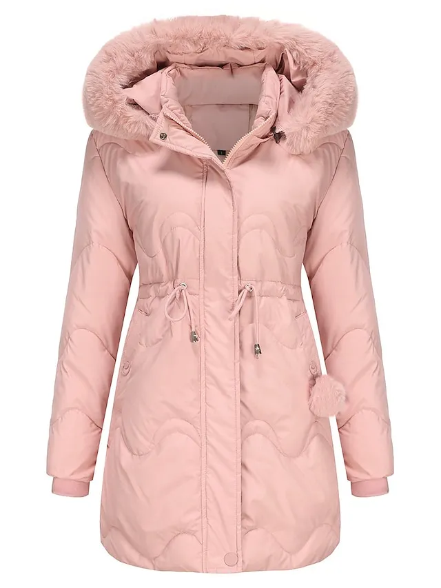Women's Parka Puffer Jacket Winter Coat