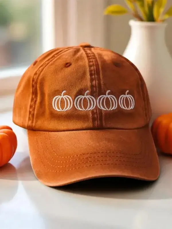 Unisex Fall Season Pumpkin Hat
