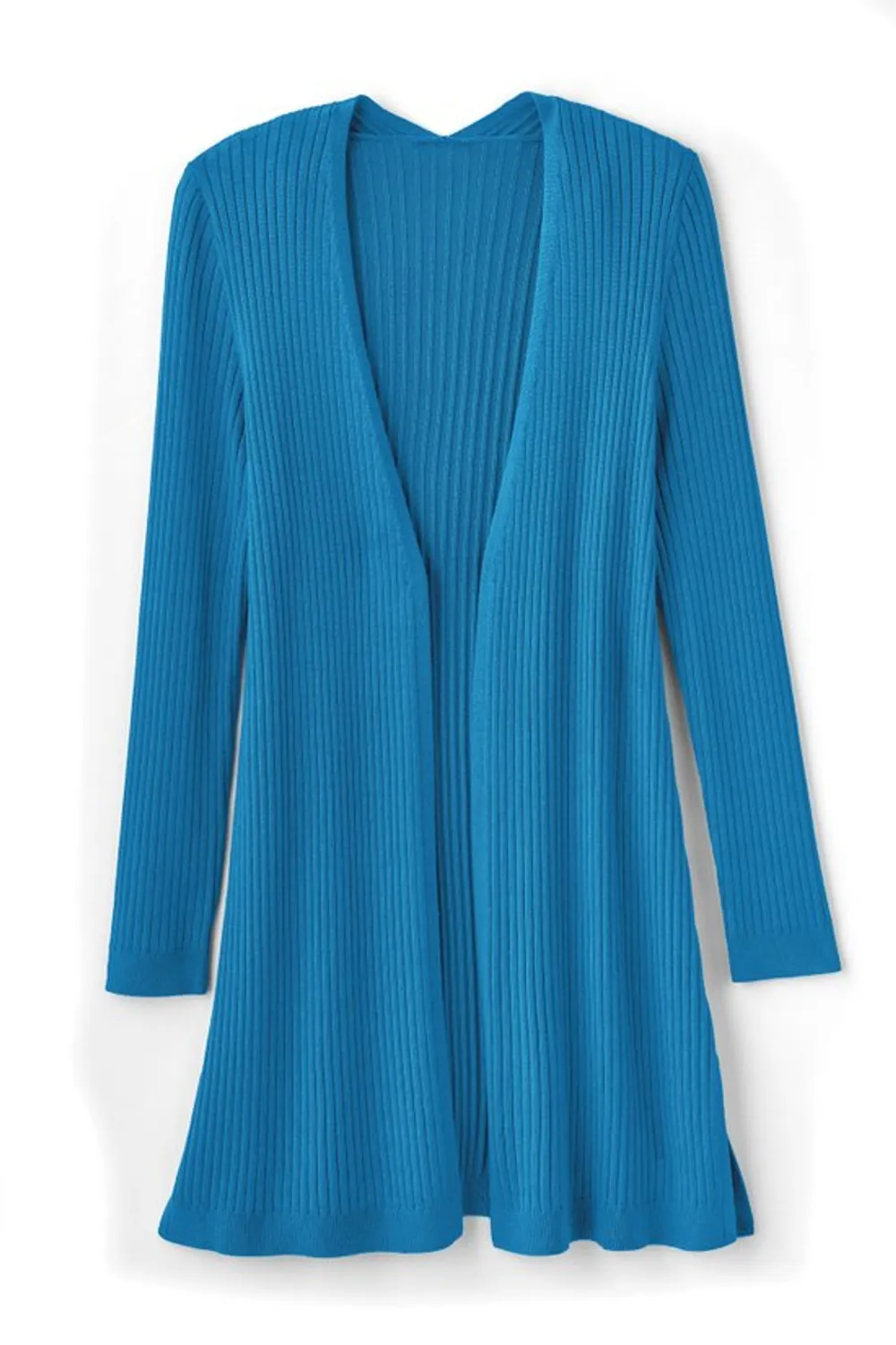 Soft Essential™ Ribbed Long Cardi