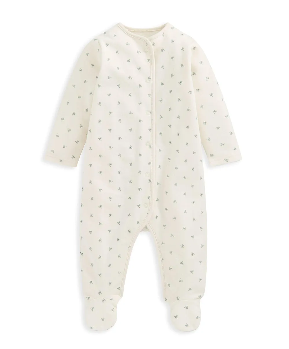 Ditsy Floral All in One - Blue