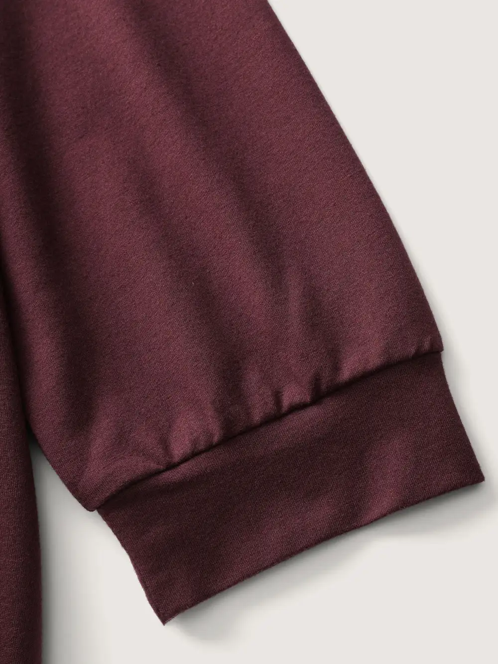 Half Floral Applique Embroidery Sweatshirt