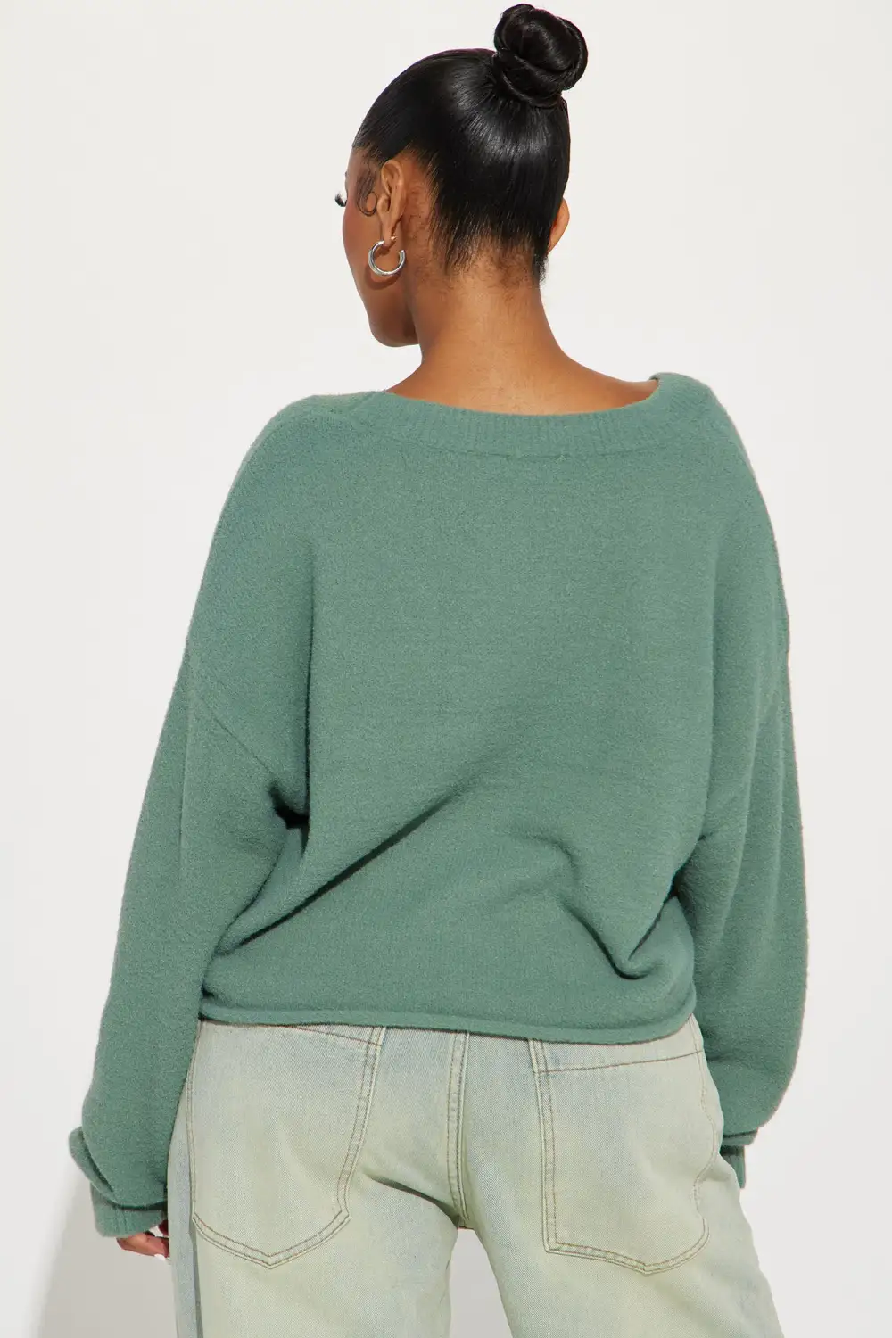 By The Fireplace Cardigan - Green