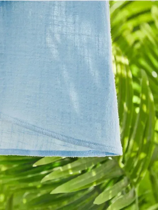 Women's Shirt Blouse Black Pink Blue Plain Asymmetric Half Sleeve