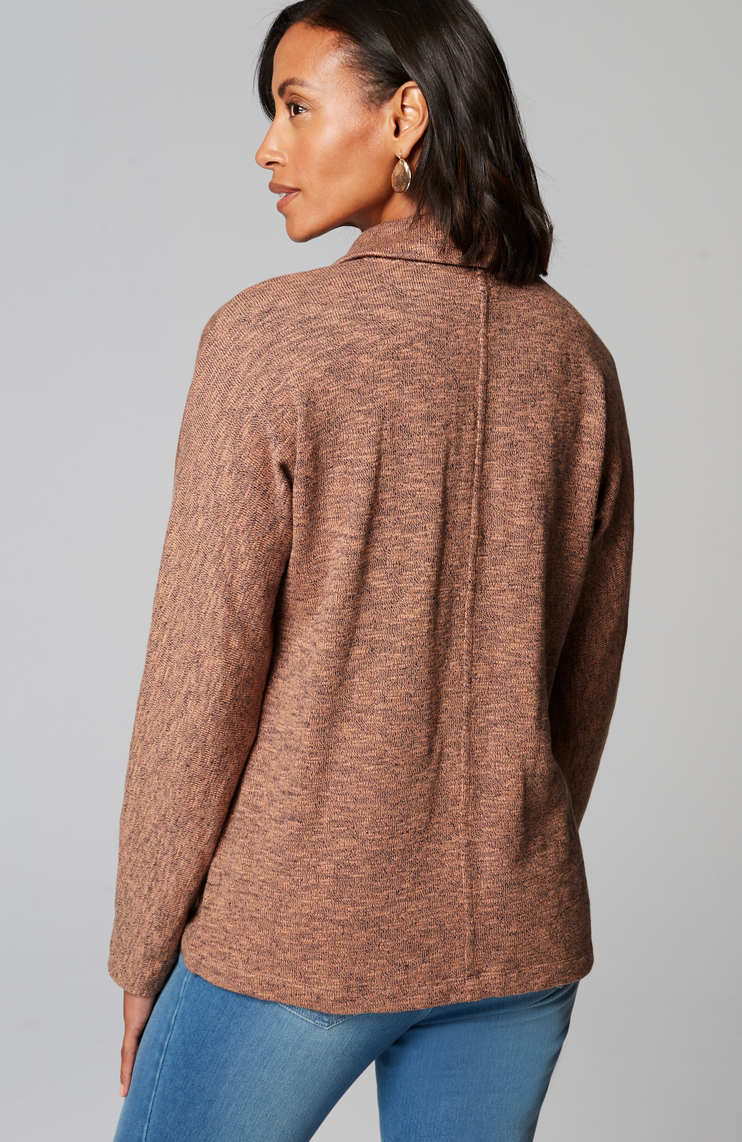 Pure Jill Shawl-Collar Dolman Top