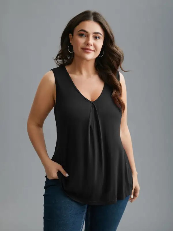 Supersoft Essentials V-Neck Tank Top