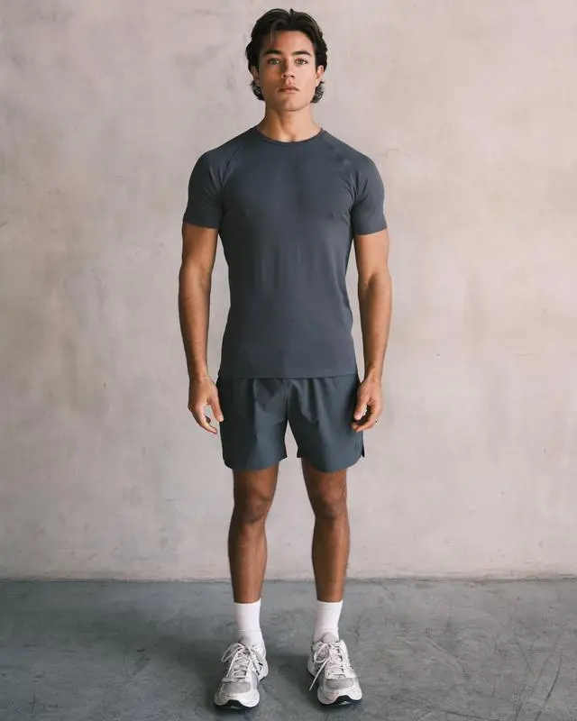 Essentials Short Sleeve Athletic Fitted Tee