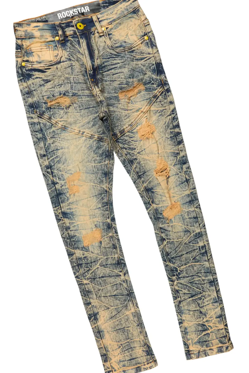 Whitefall White T-Shirt Slim Fit Jean Bundle