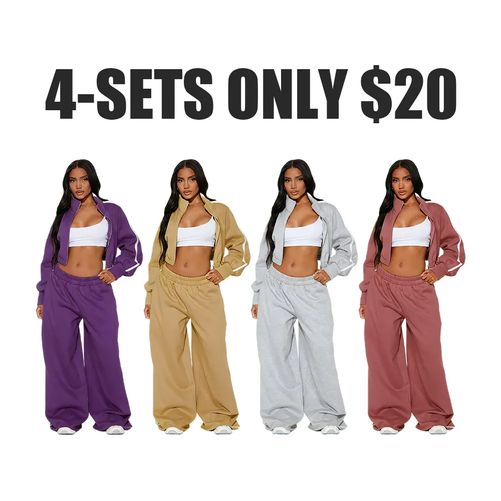 Women's loose-fitting wool lining suit