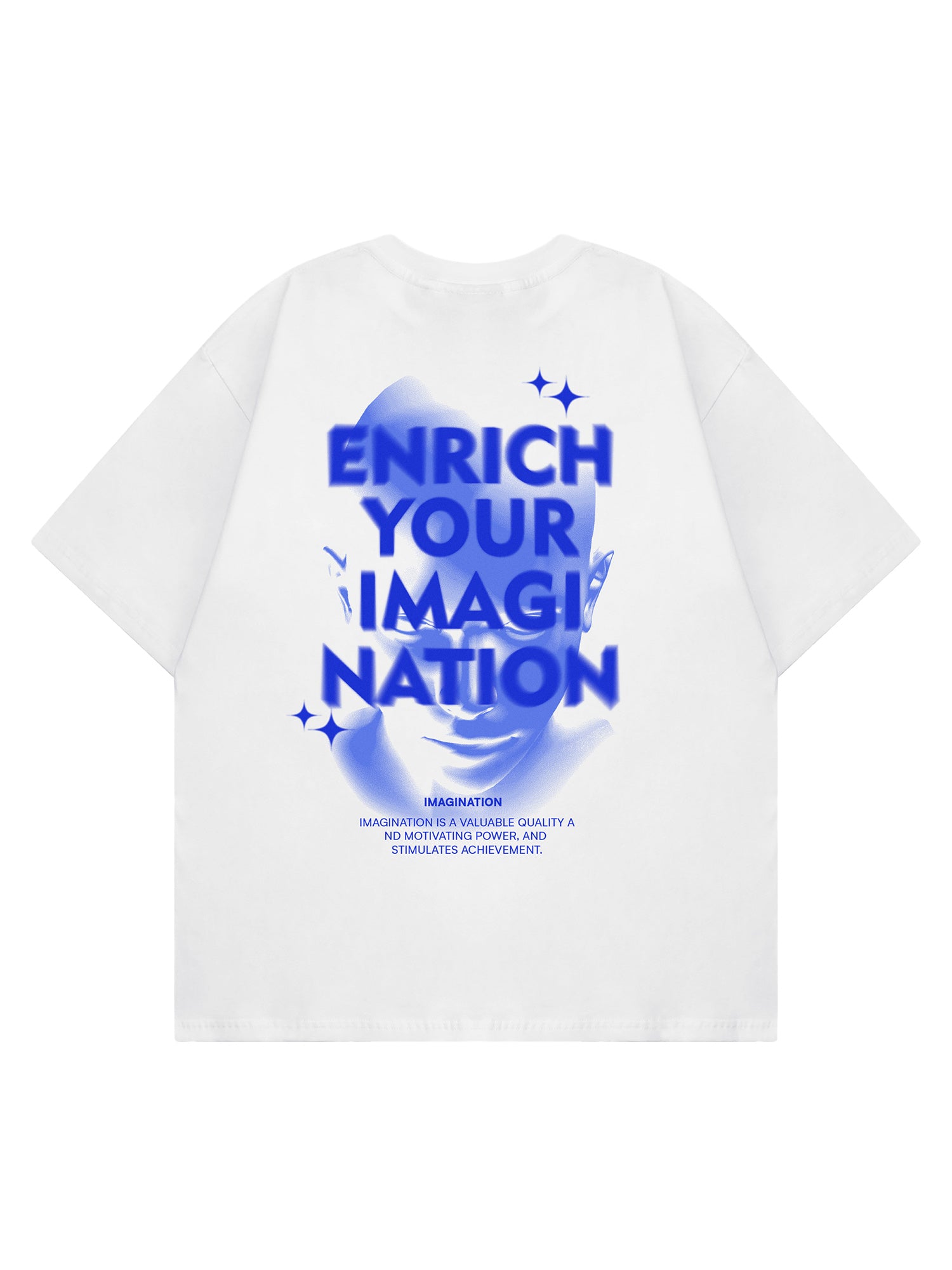 Letter Print Virtual T-Shirt - 2025