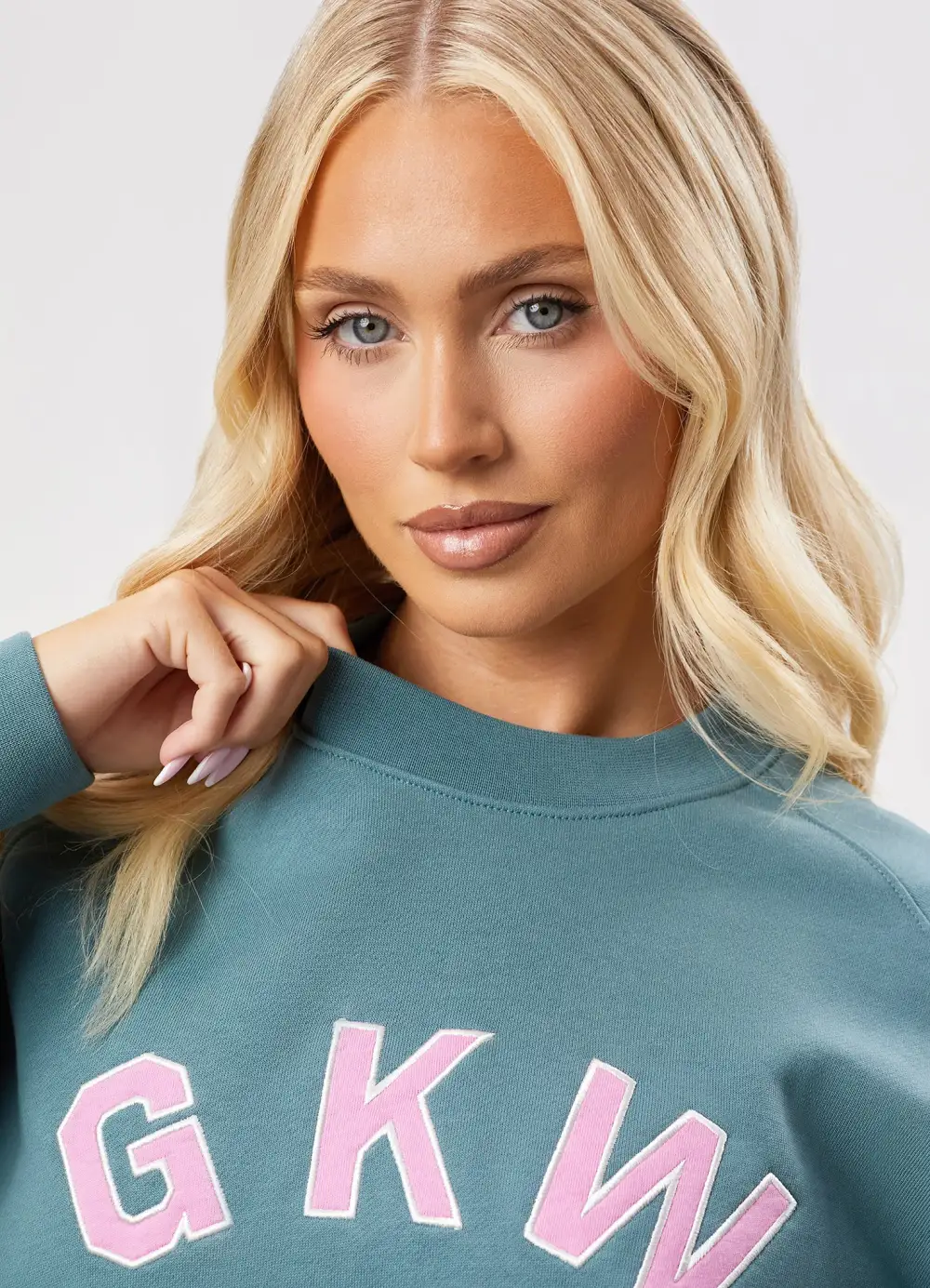 GKW Relaxed Fit Crew - Lake Blue