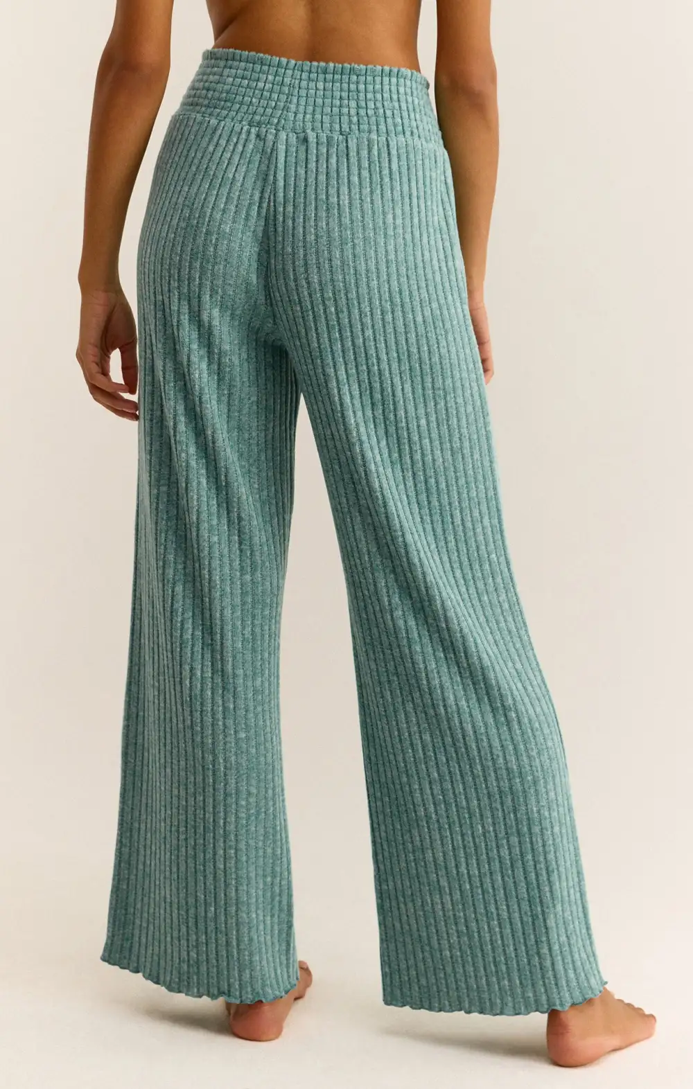 Dawn Smocked Rib Pant