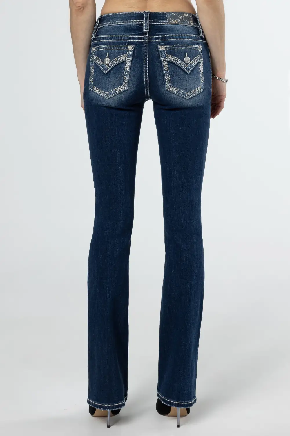 Hint of Blue Bootcut Jeans