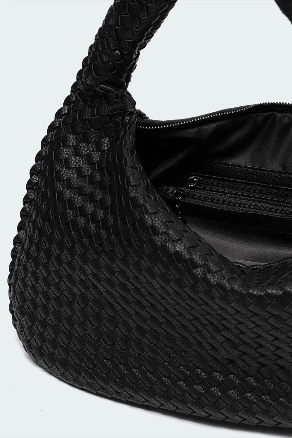 Woven Leather Bag