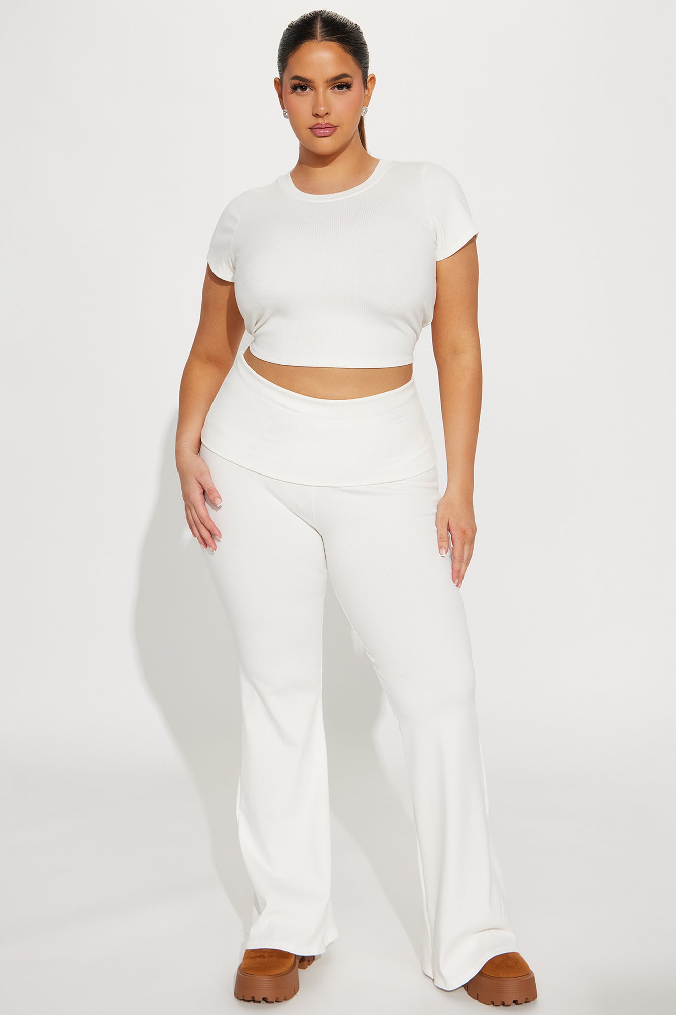 Tamara Snatched Pant Set - Off White