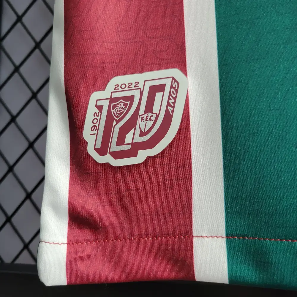 Camisa Fluminense Home 22/23 - Vinho e Verde