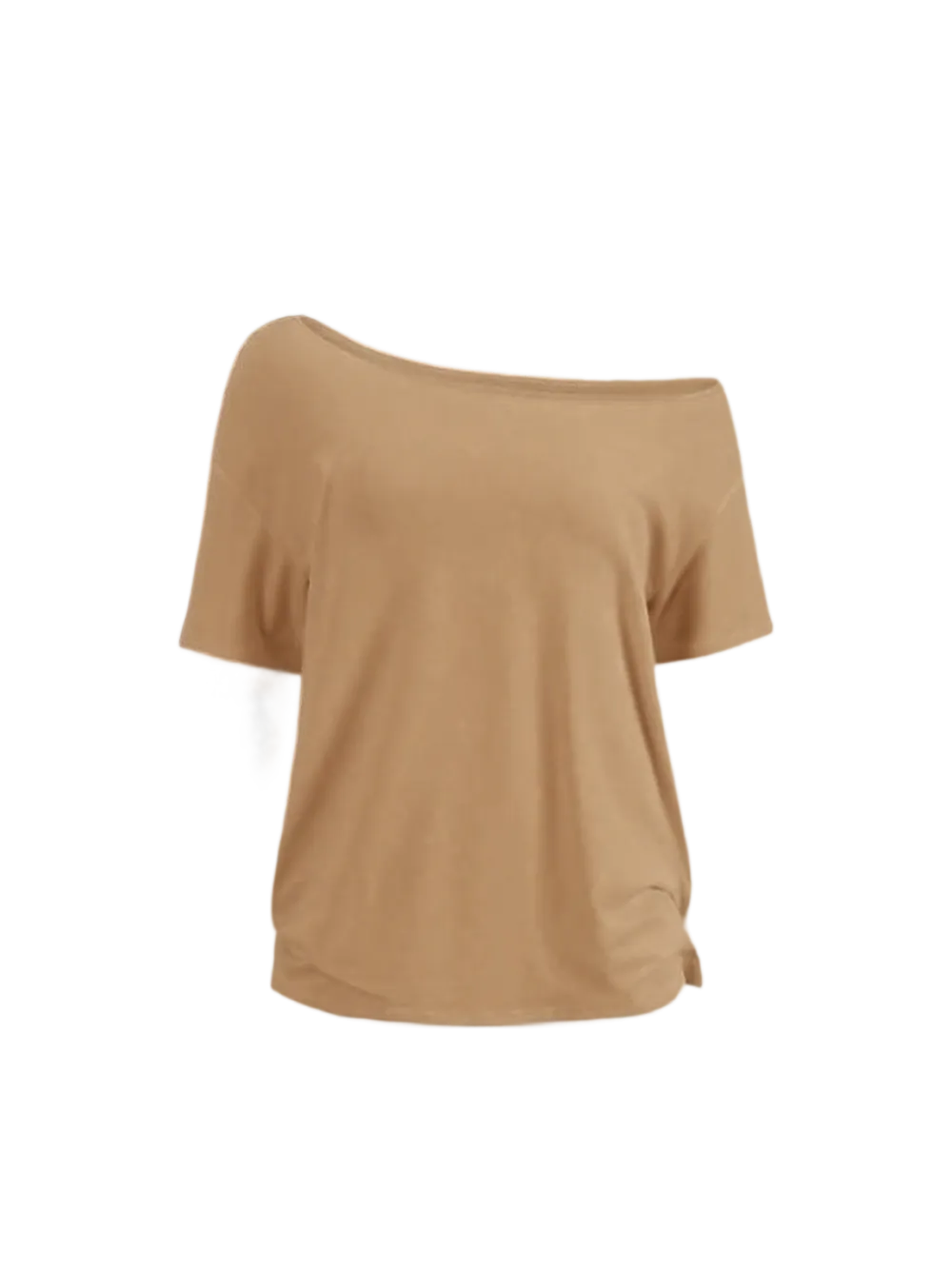 Women's Oversized Basic Tee – Loose Fit Short Sleeve T-Shirt for Everyday Wear