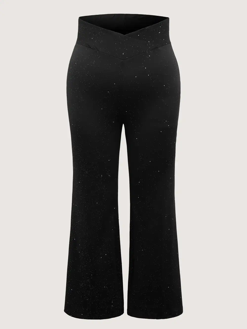Sequin V-Shaped Waistband Pants