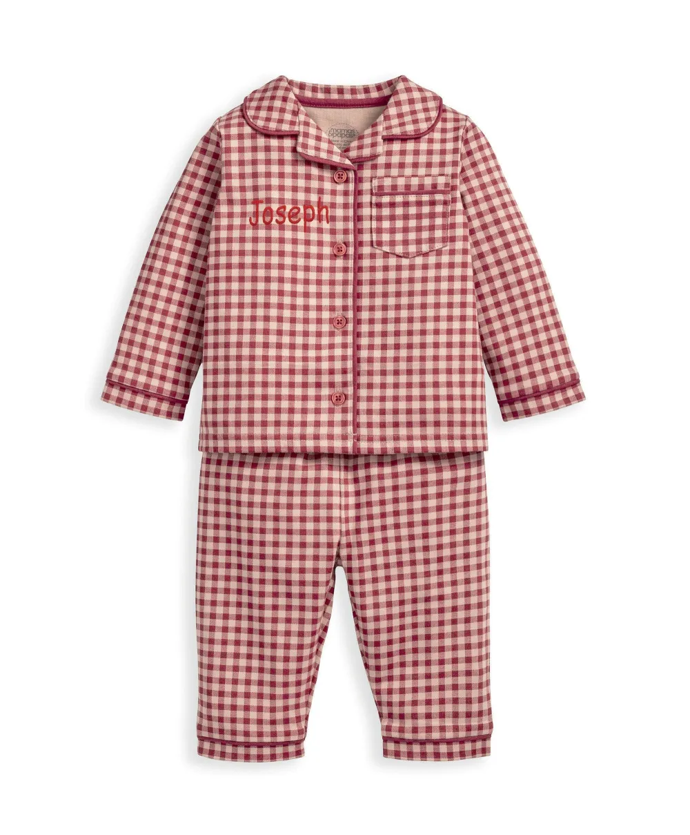 Jersey Check Pyjamas