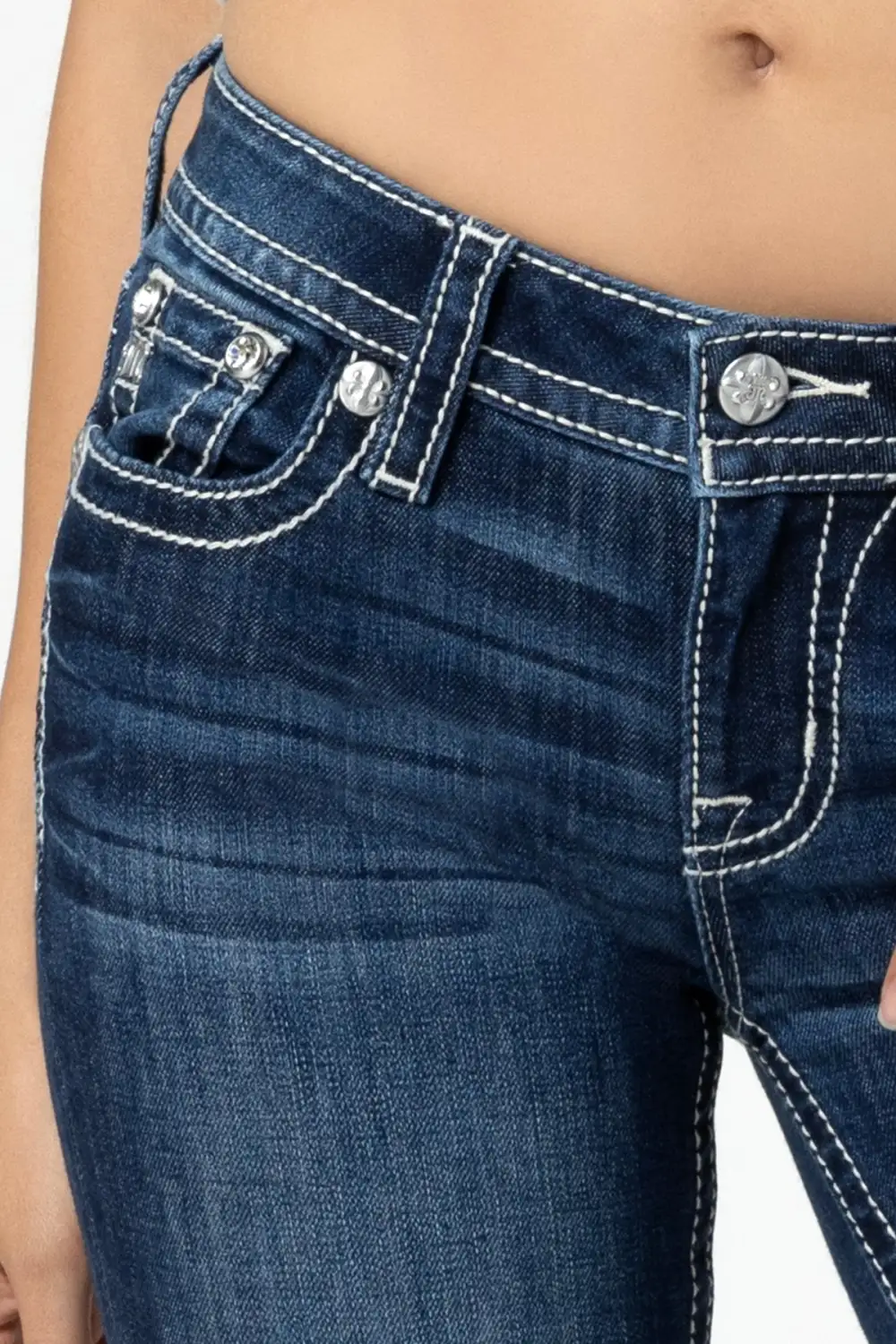 Ange Blanc Bootcut Jeans