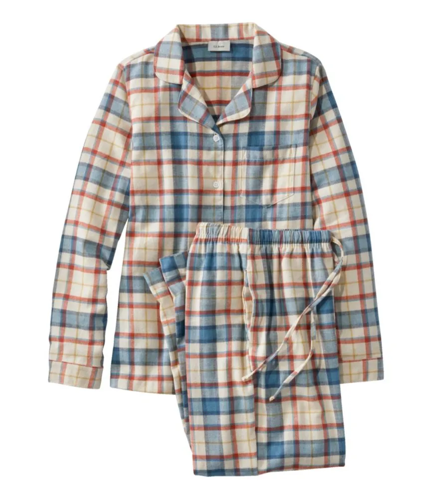 Women's Scotch Plaid Flannel Pajamas