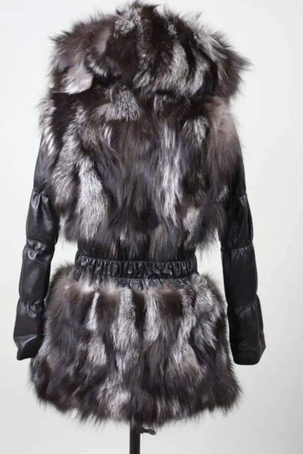 Silver Fox Fur Jacket