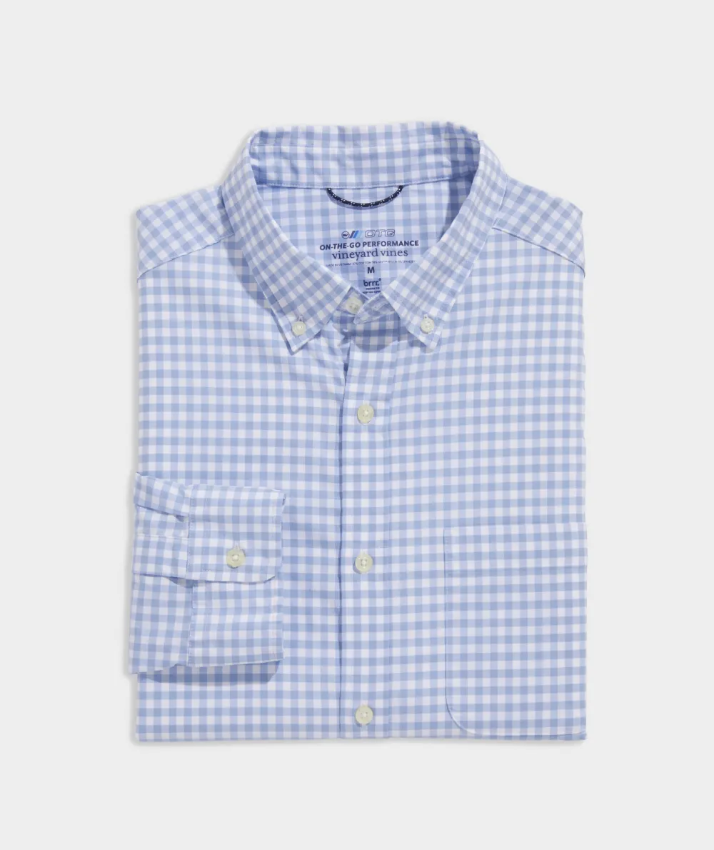 On-The-Go brrr° Gingham Shirt