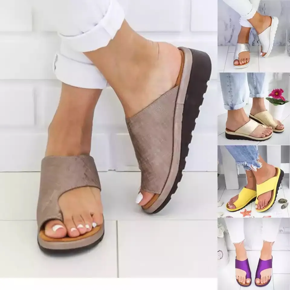 New Summer Ladies Bunion Correction Slippers