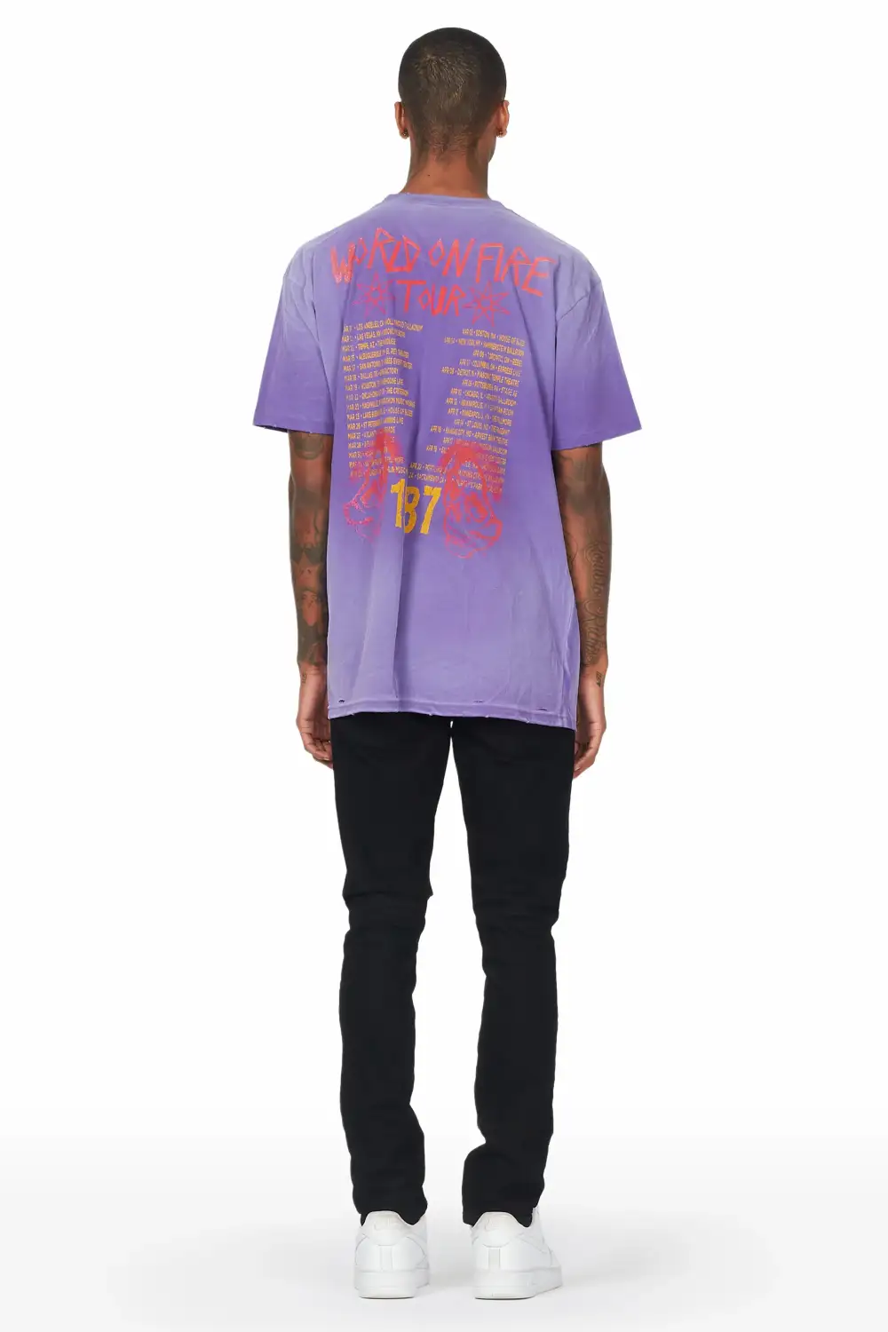 Vinny Jet Black Stretch Jean