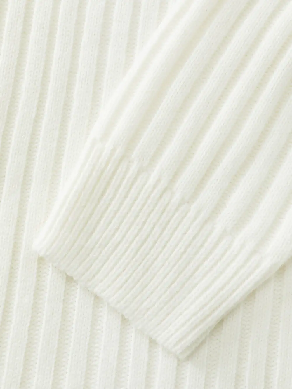 High Turtleneck Textured Sweater Dress