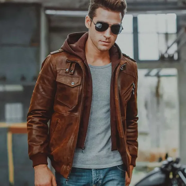 Pigskin Leather Jacket
