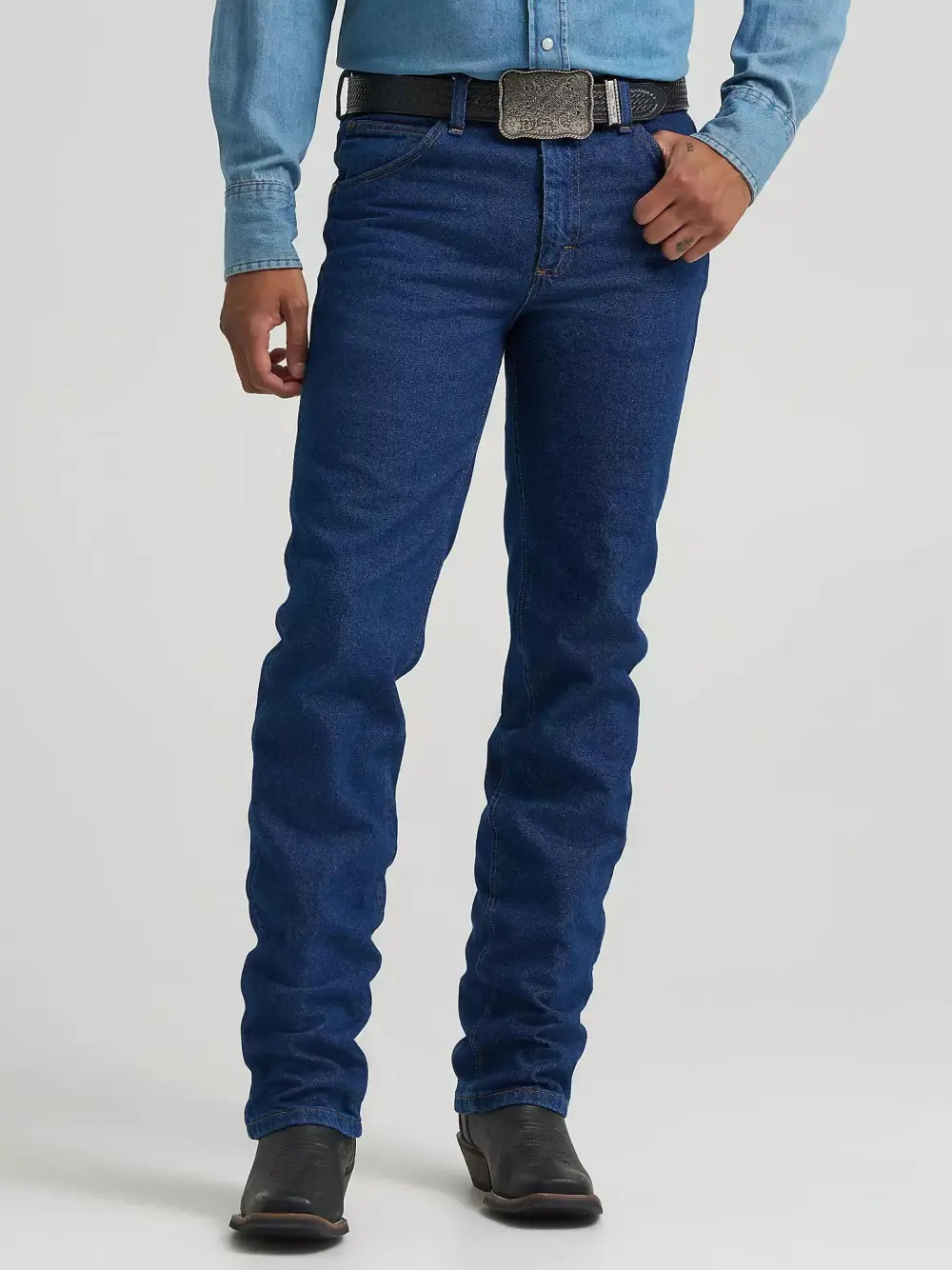 PREMIUM PERFORMANCE COWBOY CUT SLIM FIT JEAN IN DARK STONE
