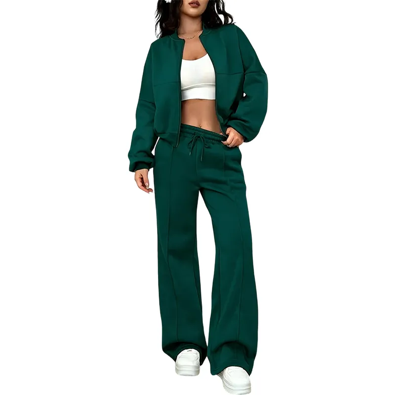 Limited Women's Zipper Jacket & Pants Set