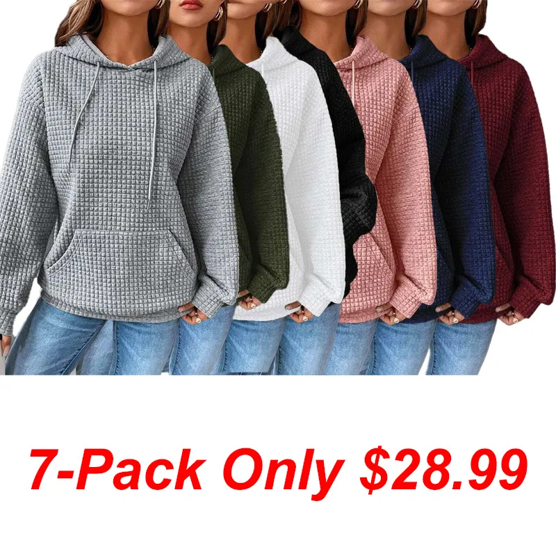 Plain Casual Hoodie Sweatshirt