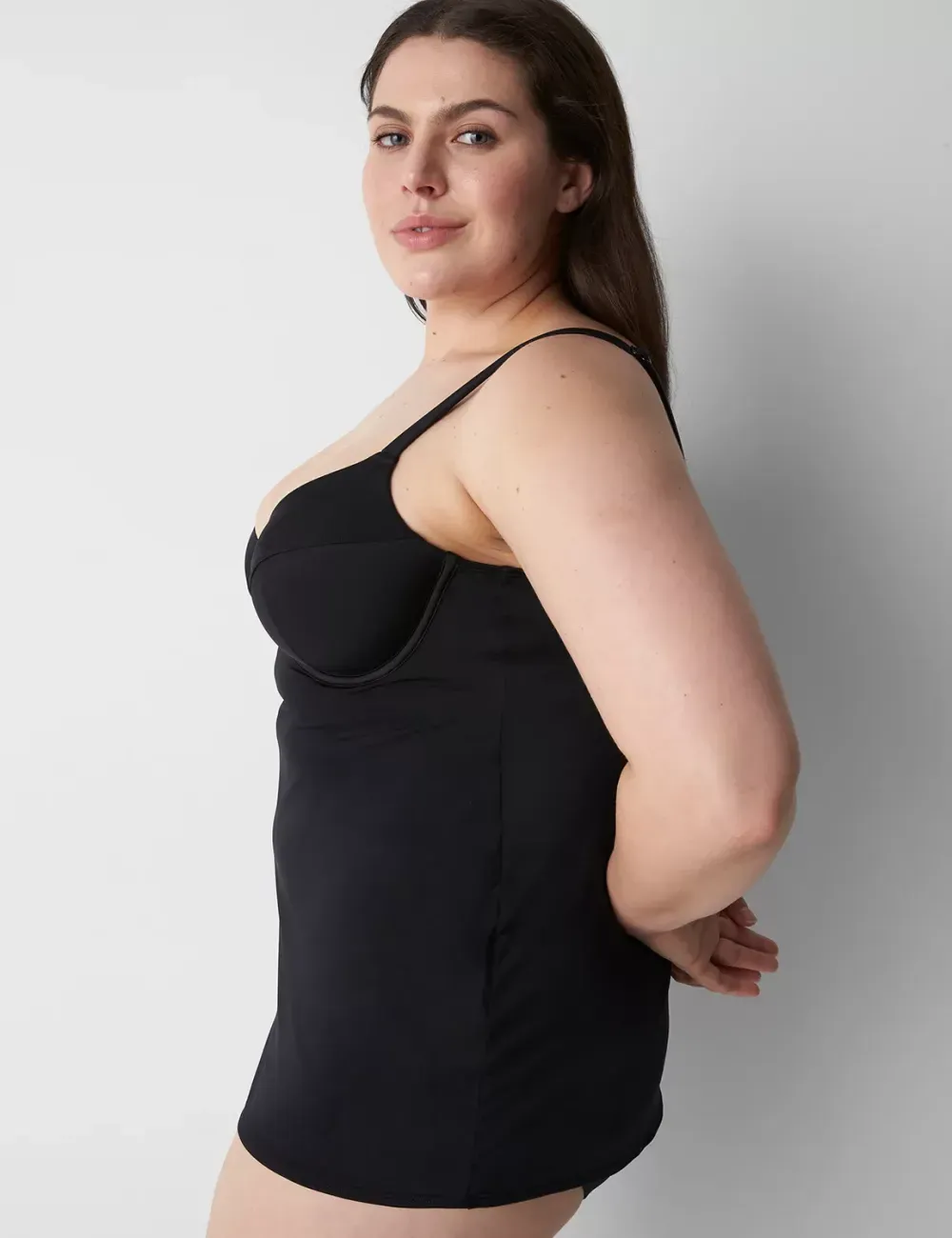 Fitted Underwire Balconette Swim Tankini