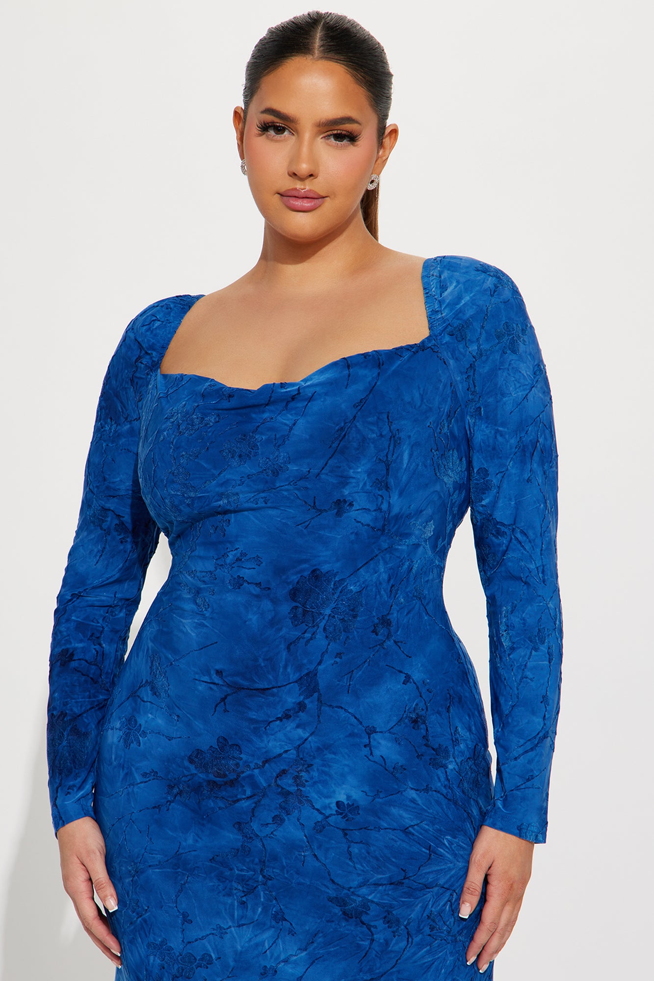 Leah Maxi Dress - Blue