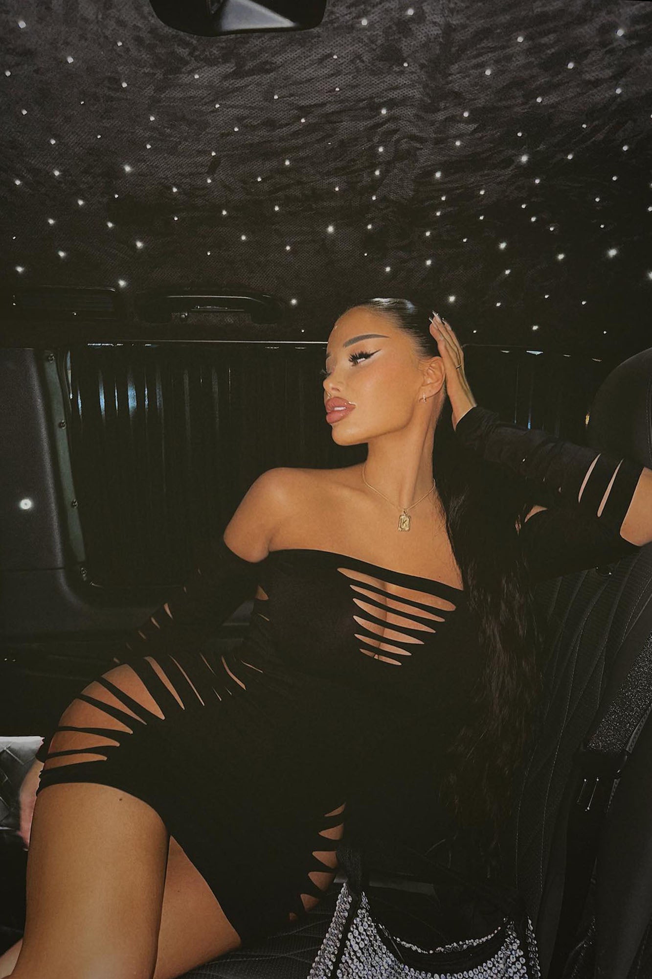 It's A Look Mini Dress - Black