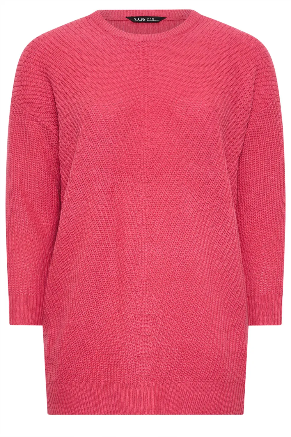 YOURS Curve Black Essential Knitted Jumper