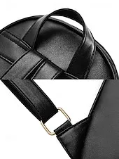 Women's Quilted Pink Leather Backpack Wristlet Card Holder Three-Piece Set , Including Wallet and Card Holder, Fashionable and Practical, Suitable for Daily Use, Work and Casual Outings