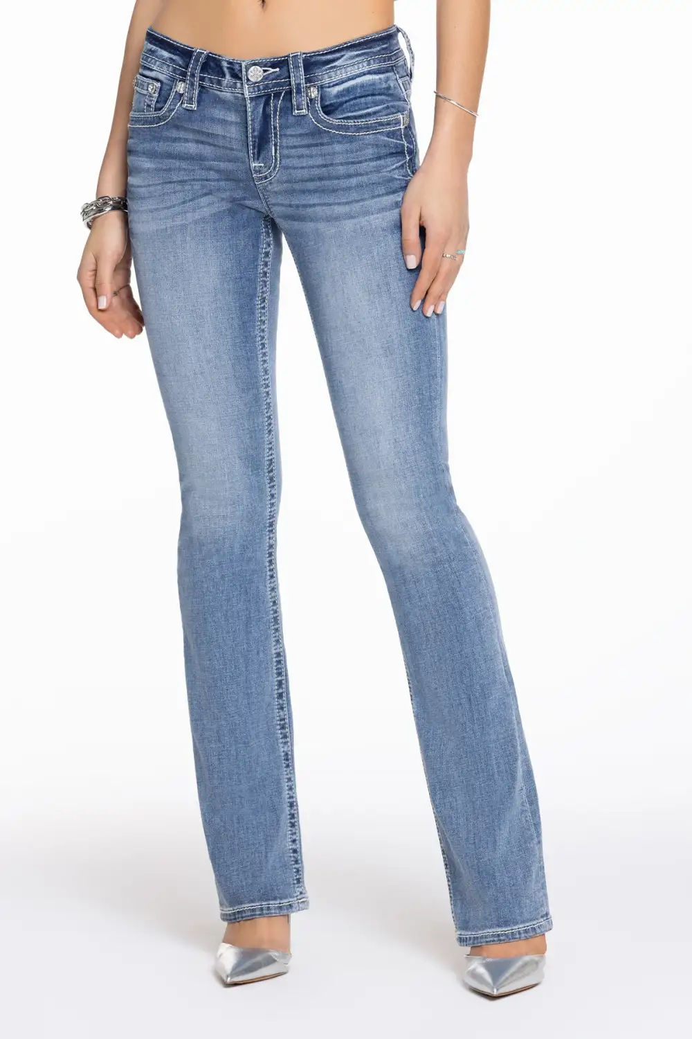Sariya Floral Bootcut Jeans