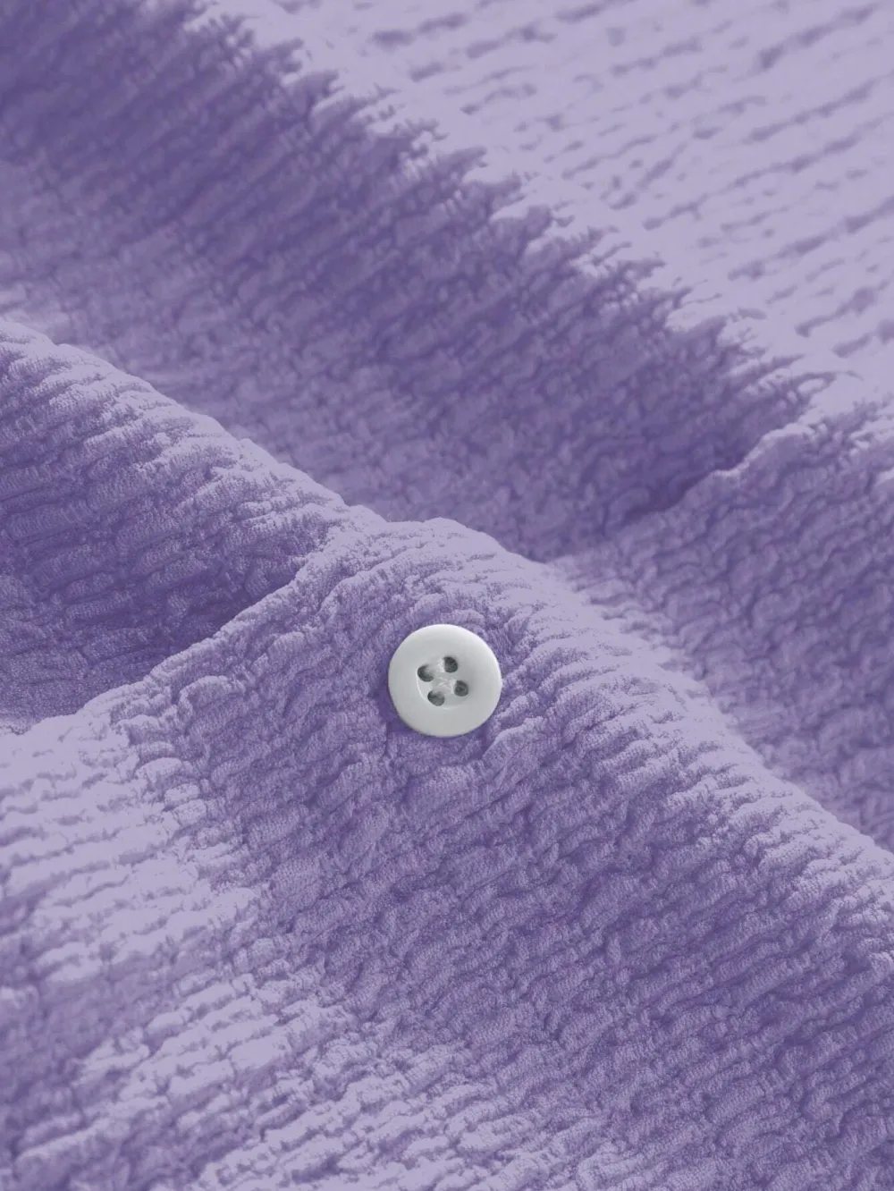 Men's Stylish And Comfortable Everyday Texture Fabric Short-sleeved Lapel Shirt