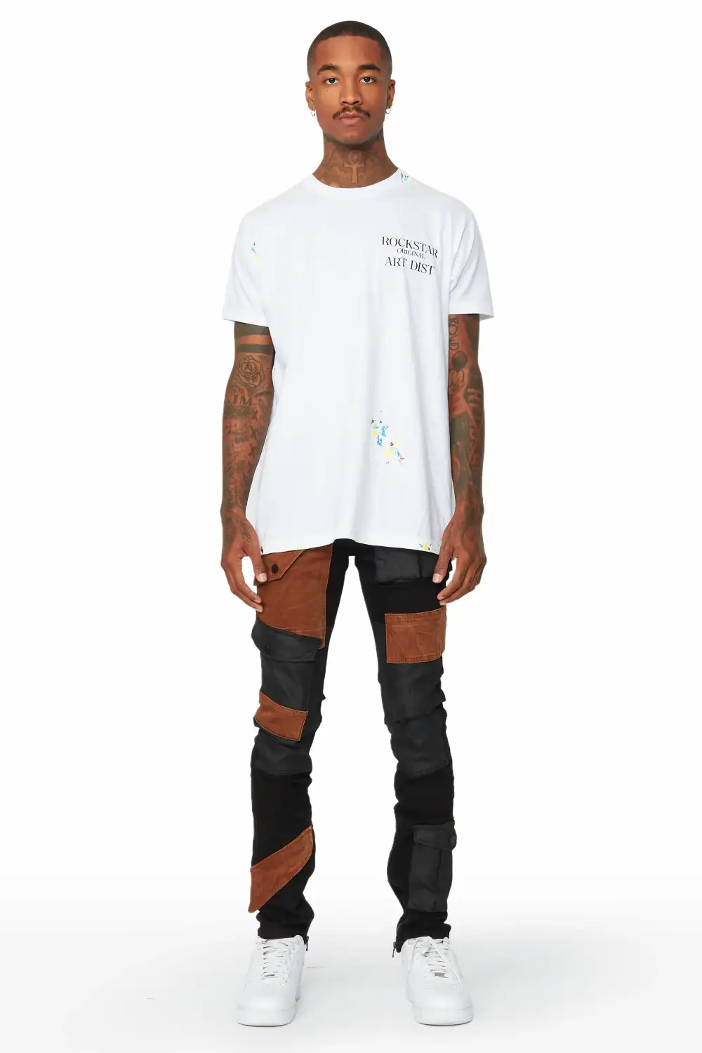 Demarcus Black Patch Jean