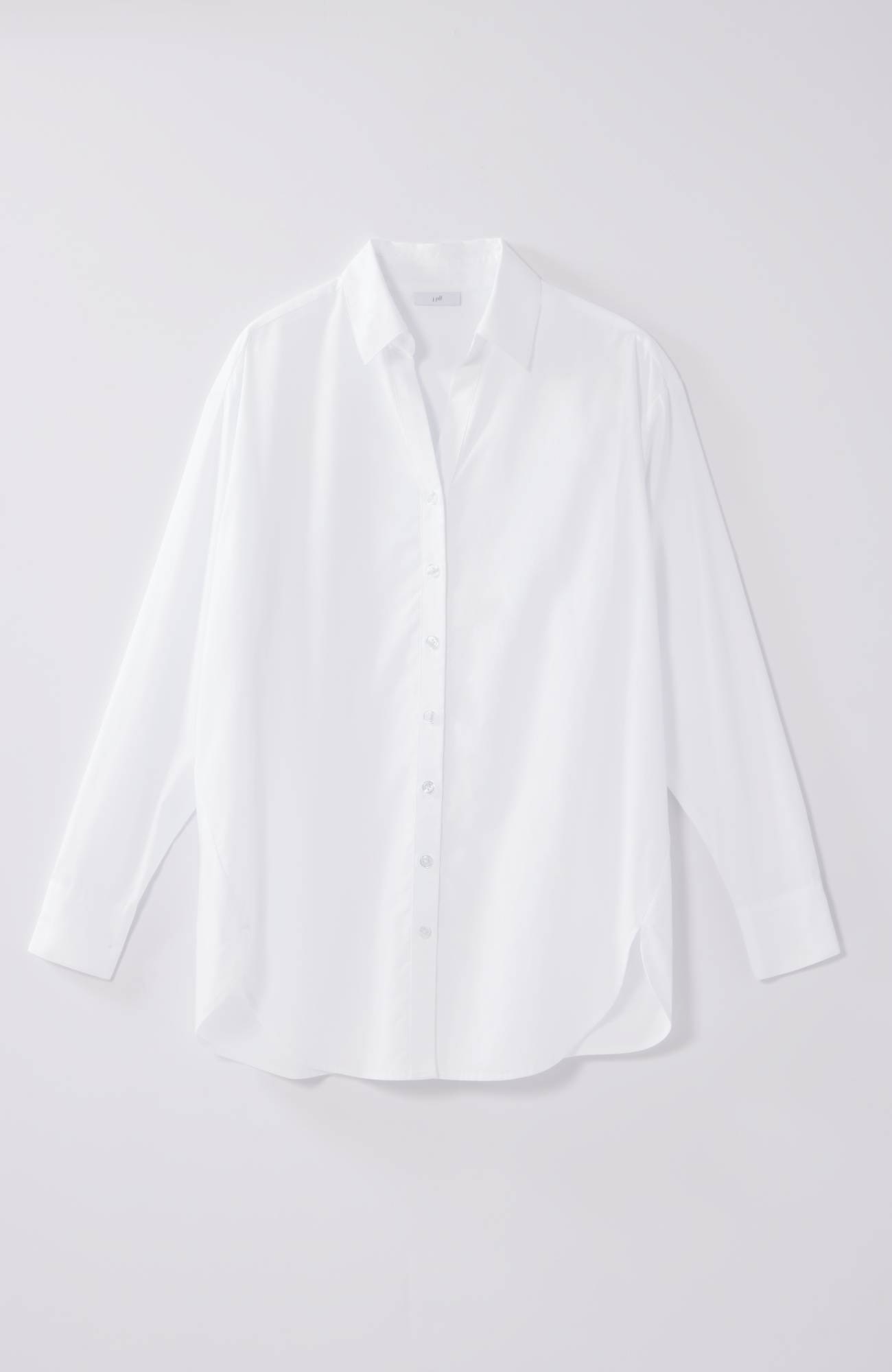Oversized Cotton Poplin Tunic