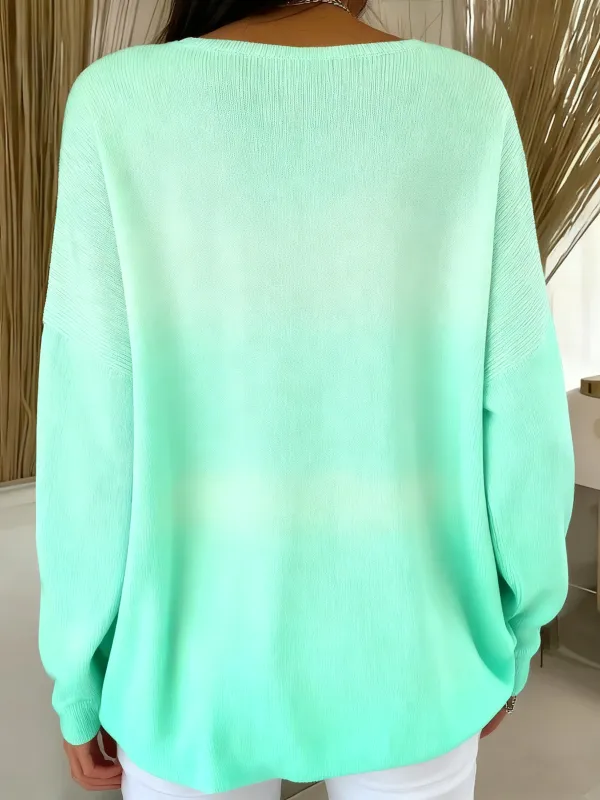 Ombre Casual Sweater
