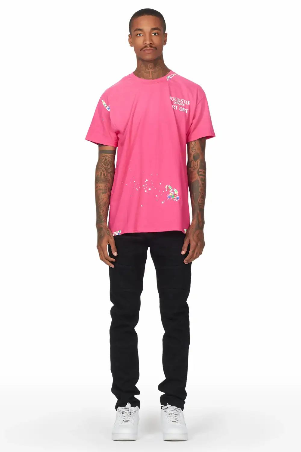 Milo Jet Black Stretch Jean