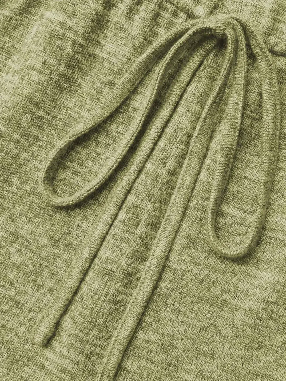 3 Pack Elastic Waist Overlap Collar Lounge Jumpsuit