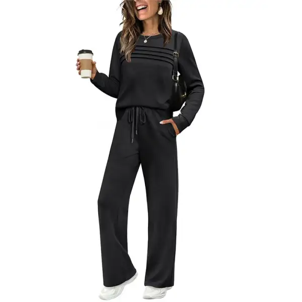 CLEARANCE SALE🔥Women's 2 Piece Sets Sweatshirt Casual Travel Outfits